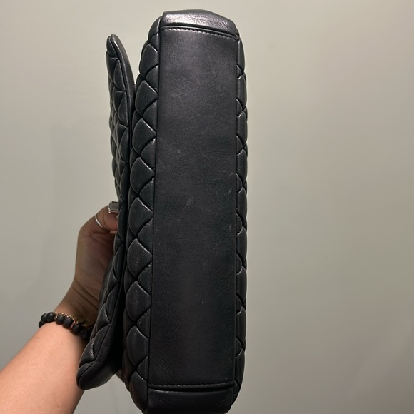 Iridescent Black Chanel Single flap Bag - Picture 7 of 9